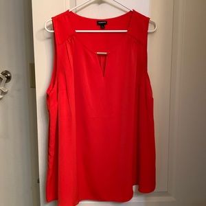 Torrid Orange Peep Tank